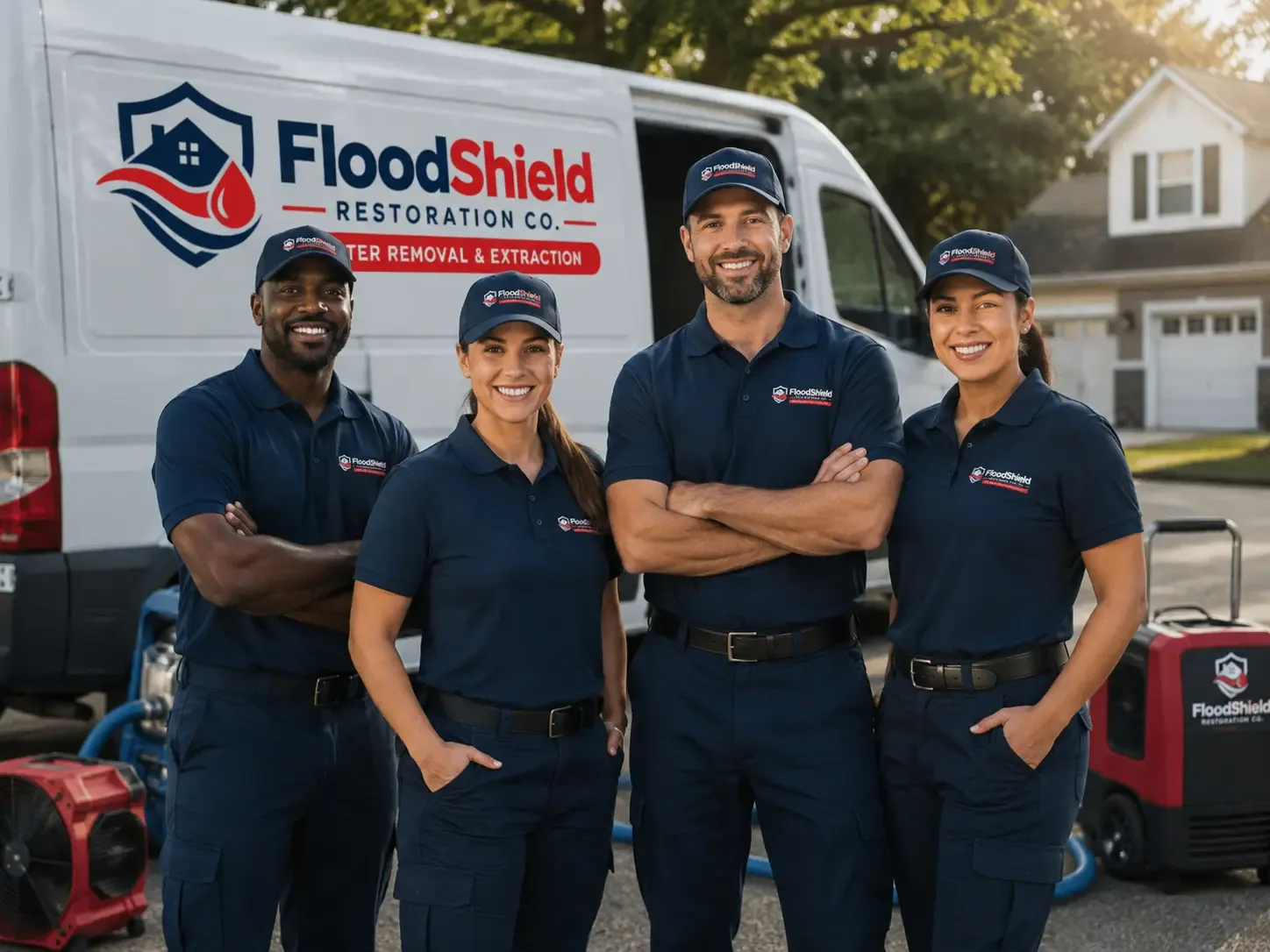 Flood Damage Restoration company in Kirvin, TX